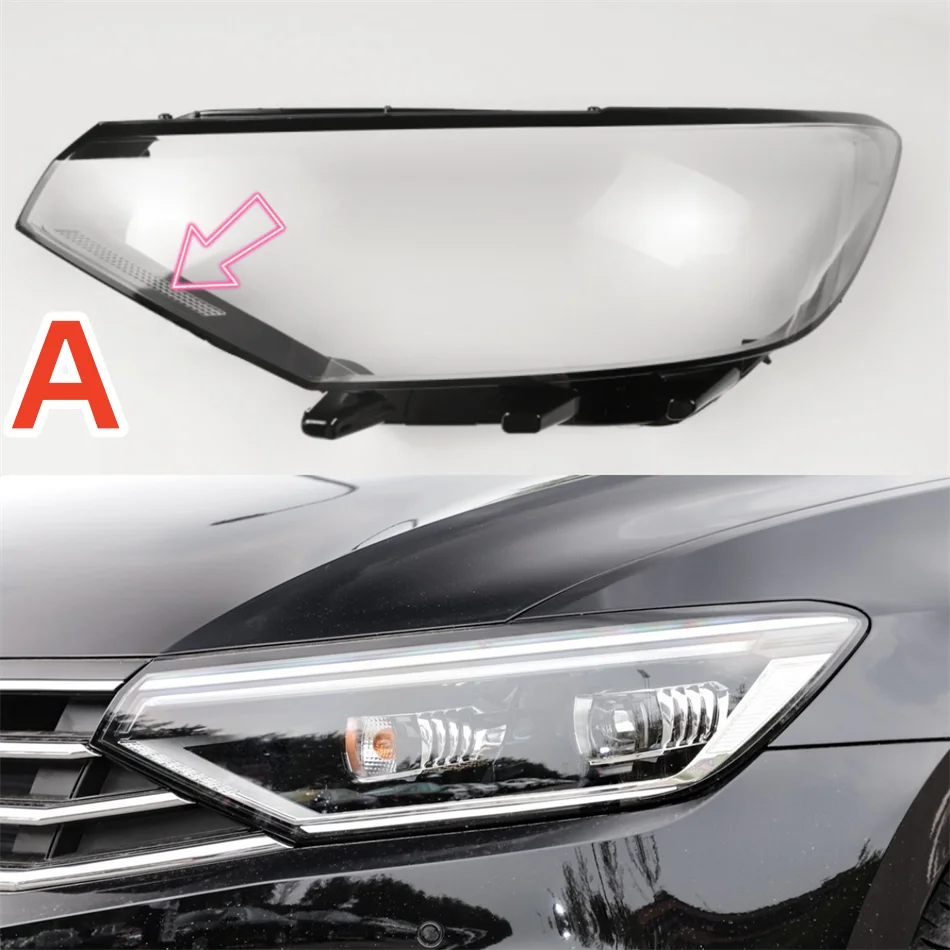 

For Volkswagen VW Magotan B8.5 2020 2021 2022 Accessories Lampshade Headlight Cap Car Front Headlight Lens Cover Lights Shell