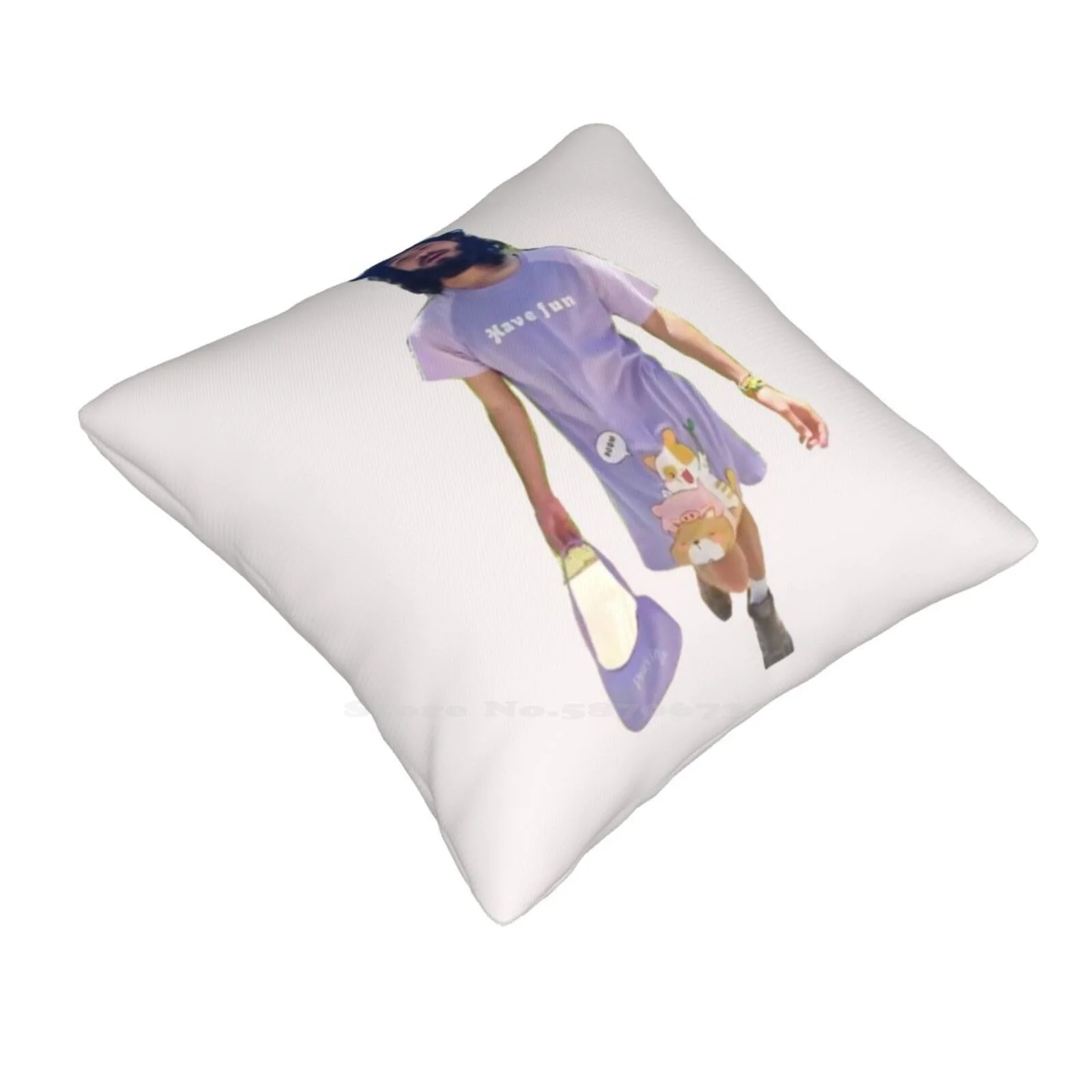 Drew Sticker Funny Cute Decor Square Pillowcase Drew Phillips Enya Umanzor Drew And Enya Youtube Cute Keithmeril Drewth Funny