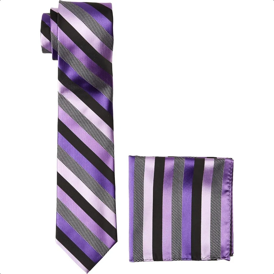 

Stacy Adams Men's Stripped Tie Set