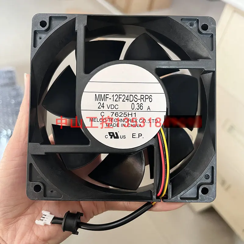 

New Original Inverter Fan for MMF-12F24DS-RP6 MMF-12D24DS MMF-12J24DS DC24V 0.36A 120*120*38MM