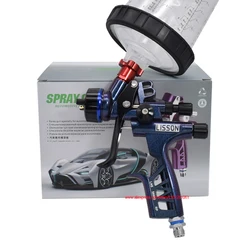 HVLP 5800G Spray Gun 1.3mm with no wash Cup and adaptor car sprayer painting tool spray air paint gun airbrush low pressure