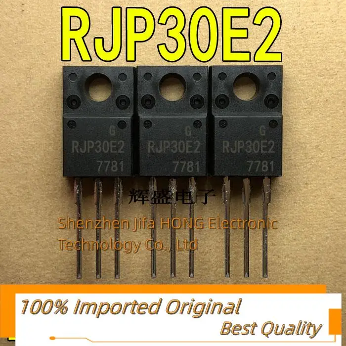 10PCS/Lot  RJP30E2  TO-220F  IGBT  MOSFET  N-Channel  Imported Original Best Quality