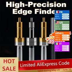 Mechanical Edge Finder 10MM  For Mill CNC Lathe Machine  Touch Point Sensor Machine Milling Tool Work quickly Measurement Tool