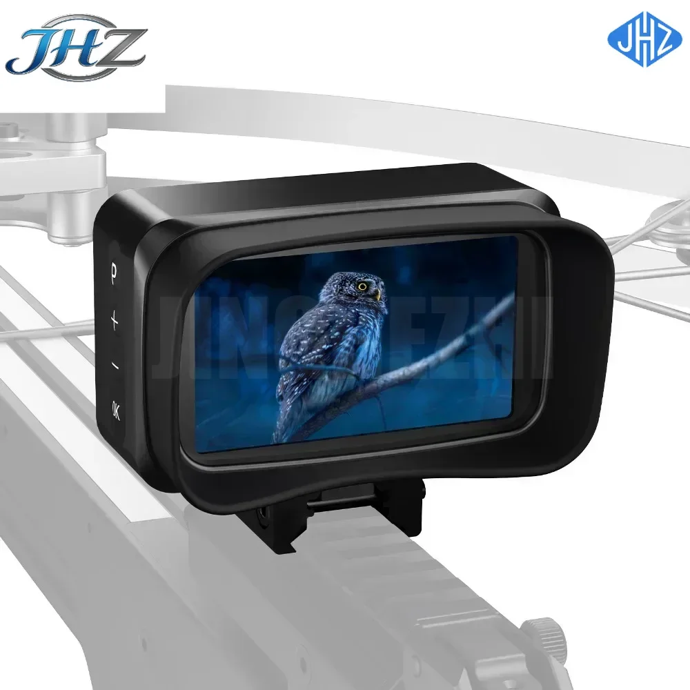 

Цифровой прицел ночного видения JHZ для ружей и арбалетов, ИК-осветитель IR850, для дневного и ночного использования, монокуляр ночного видения с 3 режимами