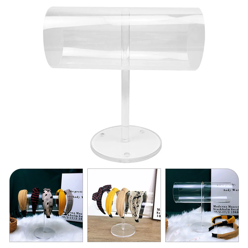 Headb Display St Acrylic ganizer for Girls Hair Accessories Baby Women Transparent Durable Lightweight Practical Jewelry Holder