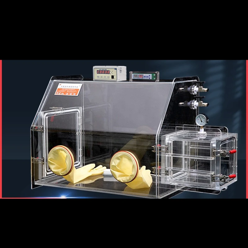 

Acrylic Glove Box Simple Vacuum Glove Box, Inert Gas Sealed Anaerobic Box