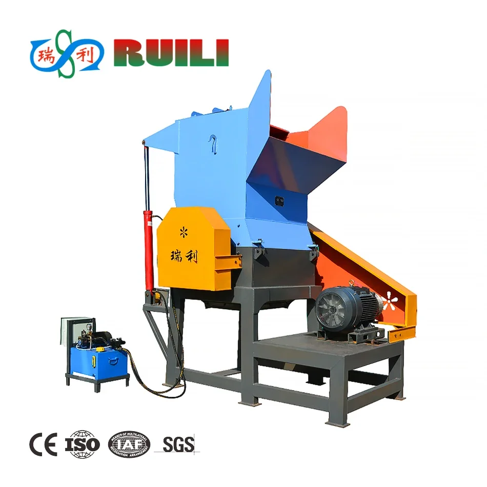 plastic crusher crushing machine crusher plastic with washer and dryer