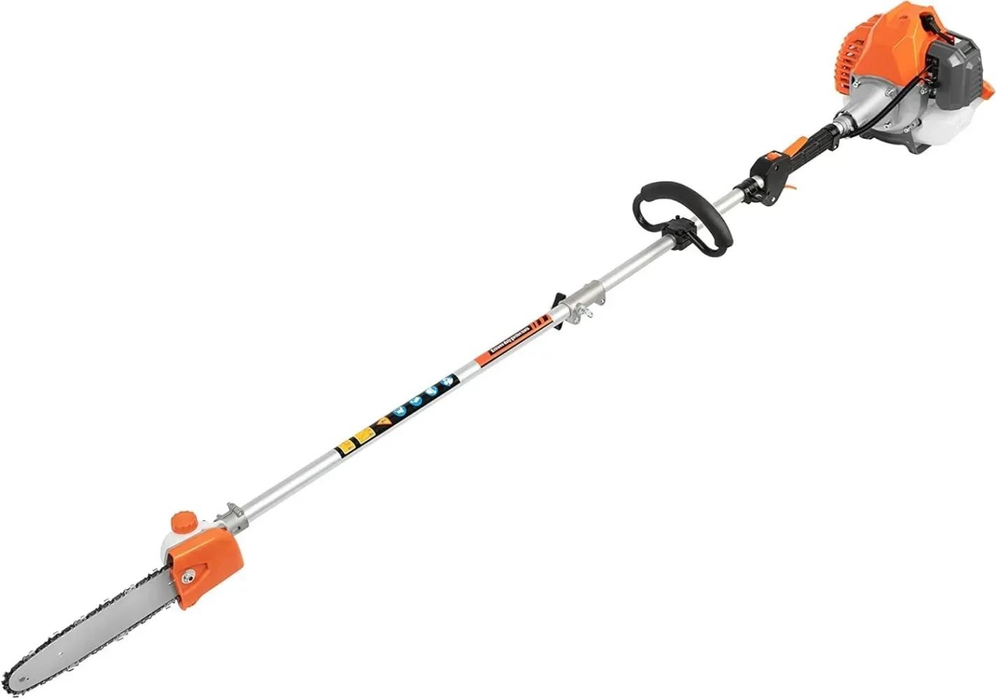 Multi Funcional Ferramentas De Corte, Cortador De Escova, Pole Saw com Extensão Pólo, Gás Hedge Trimmer, 42.7cc, 5 em 1