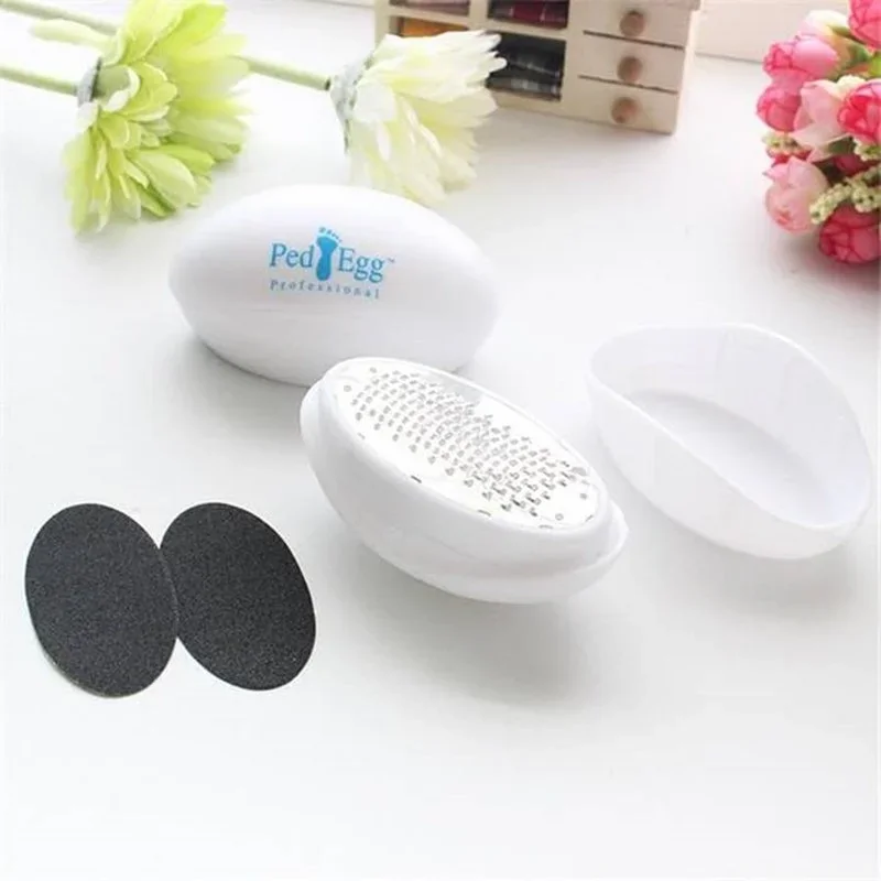 Oval Egg Shaped Pedicure File for Foot Care, Callus Cuticle Remover for Home Use pedicure bath pedicure tools foot care foot