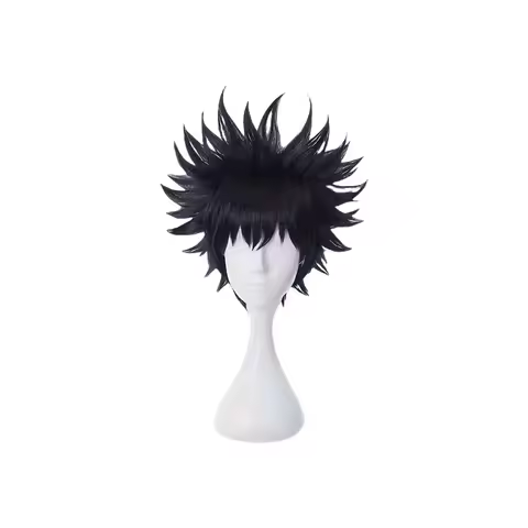 Anime Fushiguro Megumi Synthetic Hair Jujutsu Kaisen Cosplay Wig Party Carnival Accessories