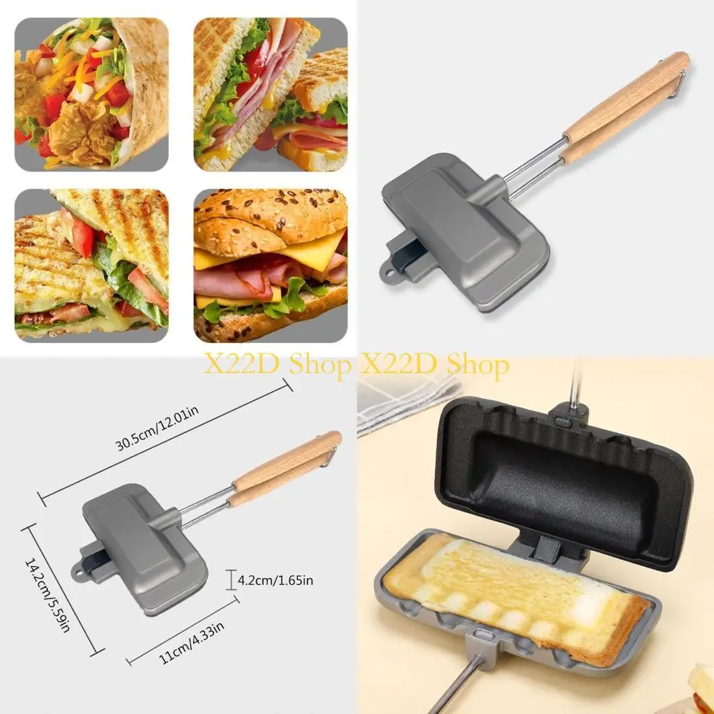 

X22d сэндвич-производитель электрический панини-пешечный тостер с прохладным нажатием