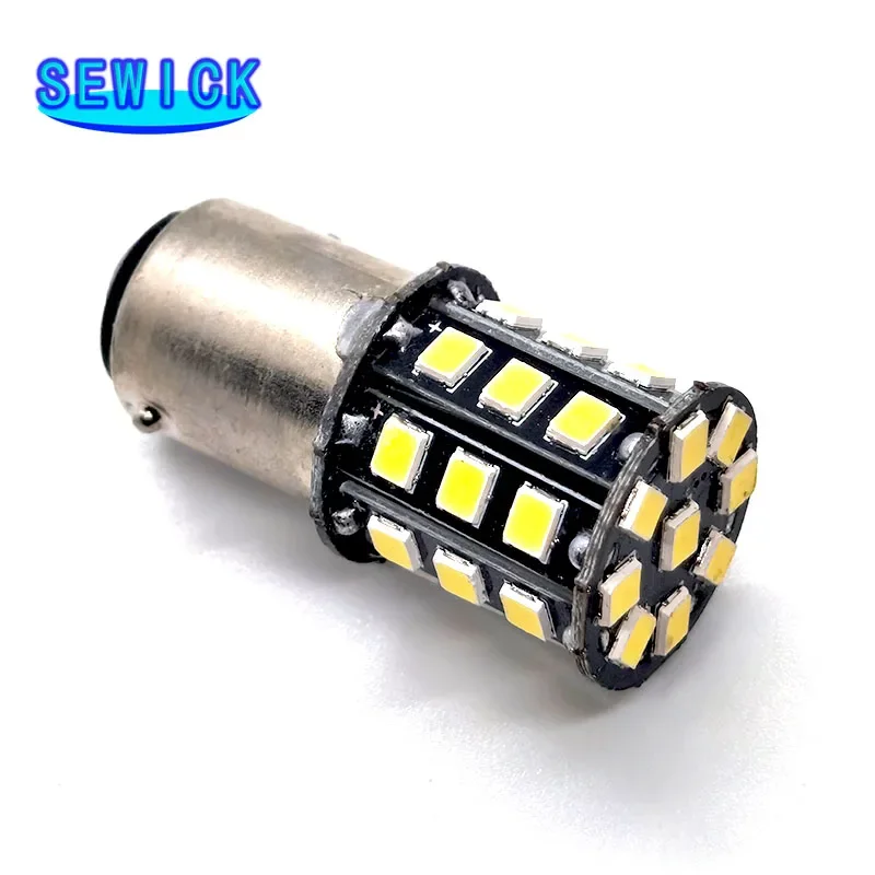 

50PCS Car LED T20 7440 W21W 1156 BA15S P21W 1157 BAY15D 2835 33 SMD Indicator Turn Signal Light Bulb 12V Auto Lamp