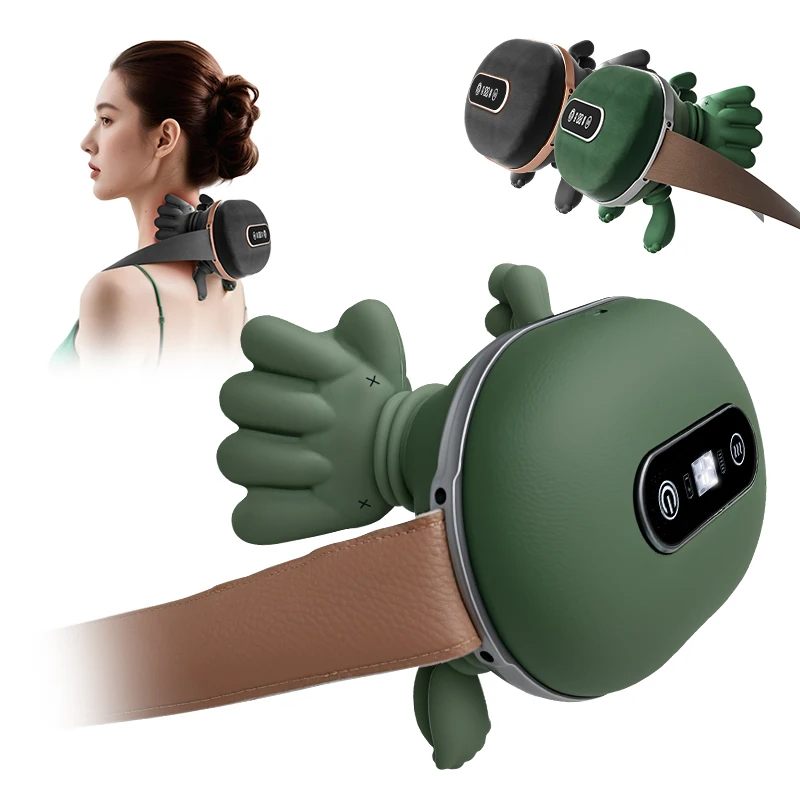 Electric massage vibrator relieves body acupressure massager