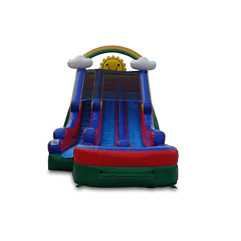 قوس قزح نفخ الشريحة الجافة / الرطبة مزدوجة الشريحة نفخ الشريحة كبيرة نفخ الشريحة قوس قزح الشريحة مزدوجة الشريحة