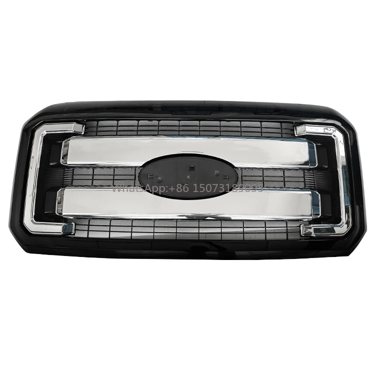 

Black Front Bumper Grille Car Front Grille for ford F250 F350 F450 F550 Front Grille Accessories 2011-2016
