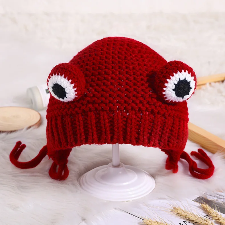 Cute Baby Cartoon Hats Autumn Winter Boys Girls Toddlers Infant Cap Beanie Turban Bonnet Kids Hat