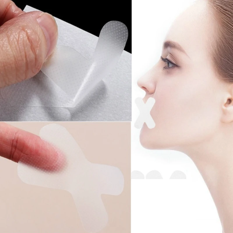 30pcs X Type Anti-snoring Patch to Prevent Insomnia Open Mouth Breathing Tape to Stop Snoring Stickers Sleep Aid Snoring Blockin