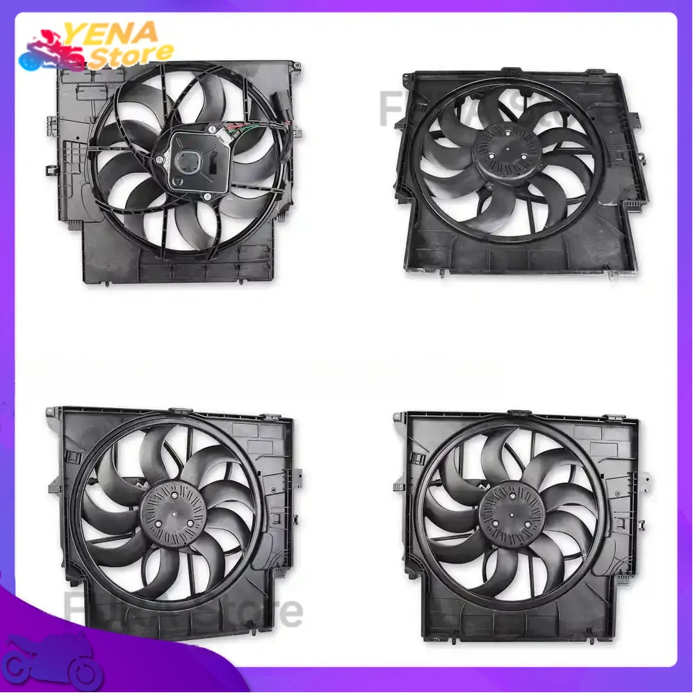 

Applicable to BMW F30 F31 F34 2010–2016 Engine Condenser Cooling Fan Assembly 12V DC 400W Radiator Fan OEM Replacement