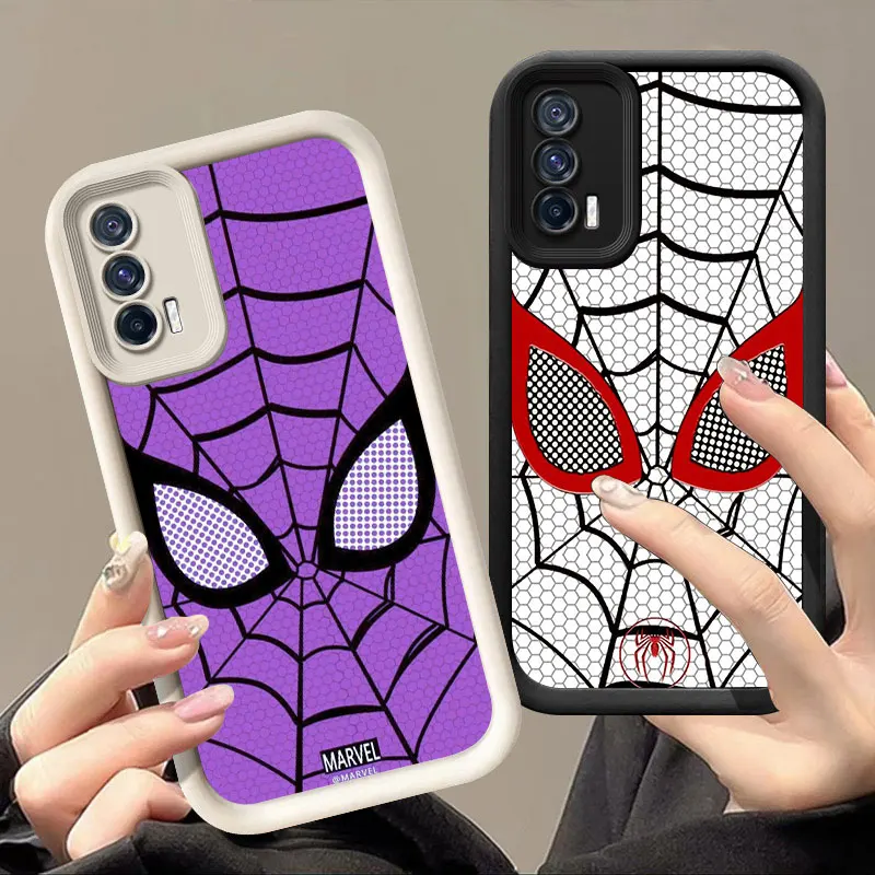 Cool Spider-Man Phone Case For VIVO V30 X80 X90 X100 Pro V29E V30E V40 Y75 Y78 Y100 5G Y02 Y17 Y22 Y76 S Y03 Y21 Y27 Y28 Y35