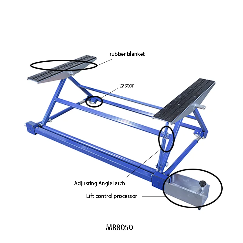 MR8050 Mini Lift Hydraulic Car Lift 1500kg Capacity With Ce