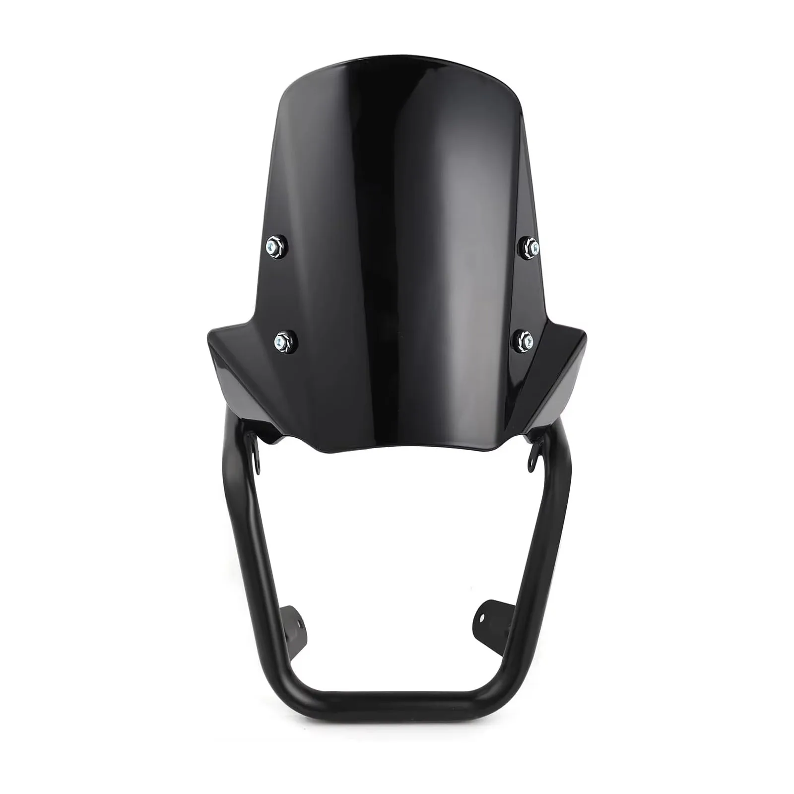 

Windshield in ABS Material Compatible with Honda Navi 2022 2023, Upgraded 3mm Thickness Come with Mounting Bracket，Black