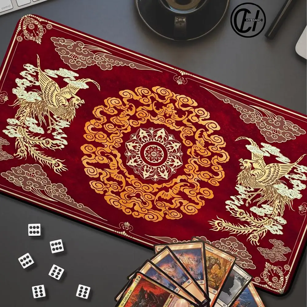 

MTG The Magic Gathering Play Mouse Pad Game Design Computer Offices Mousepad Anti-slip Playmat for MTG DTCG CCG RPG Funny Rugs