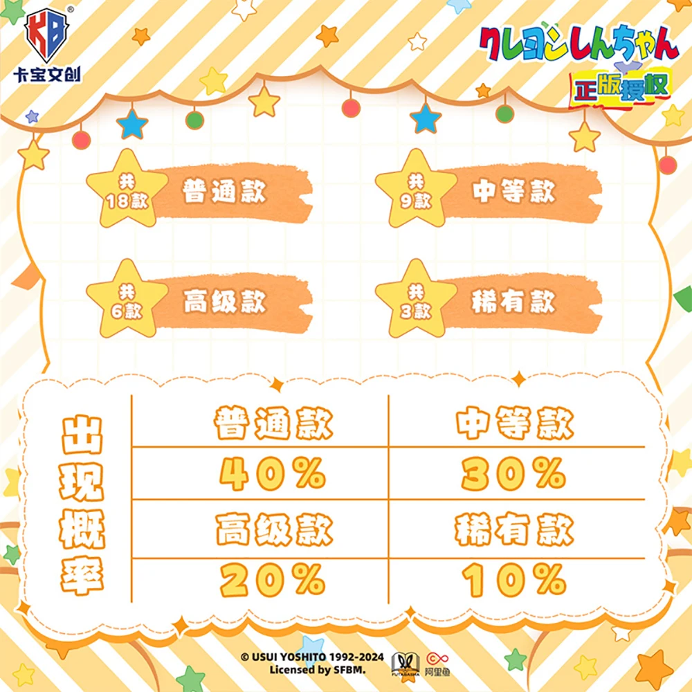 كاباو الأصلي تلوين شين تشان شخصيات أنيمي شارة HD الحرفية جمع بطاقات عيد ميلاد مفاجأة للأصدقاء هدايا رائعة #5