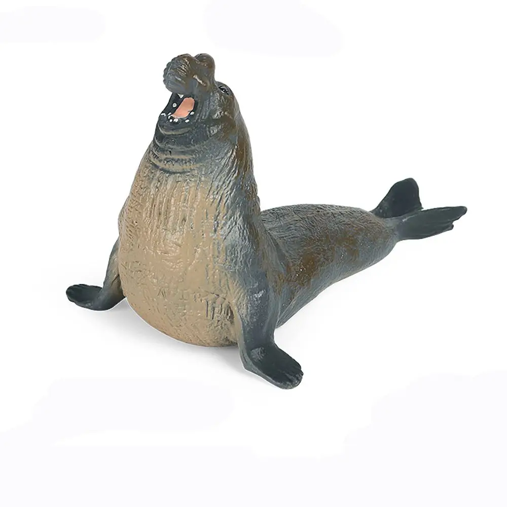 Nature Kids Cognition Early Learning Sea Elephant Models Simulation Sealife Seals Walrus Figurines Marine Organism
