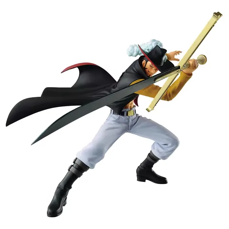 Bandai Originele Banpresto Japan Anime Eendelig Gevechtsrecord Brc Dracule Mihawk Pvc Actie Figuur Verzamelbaar Model Speelgoed Cadeau