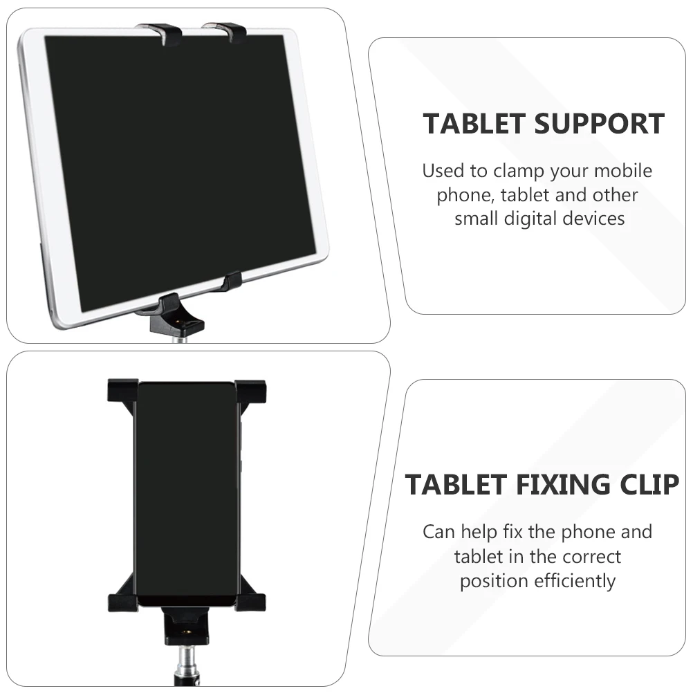 

Universal Tablet Fixation Clamp Premium Plastic Phone Fixing Clip Car Headrest Holder Support Stand For Mobiles Pcs Durable Easy