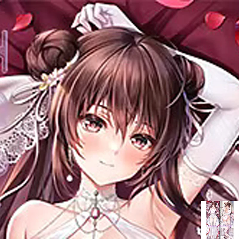 

Dakimakura Anime Pillow Cover Matsuri Tougetsu Double Sided Print 2-Side Print Pillowcase Body Decoration