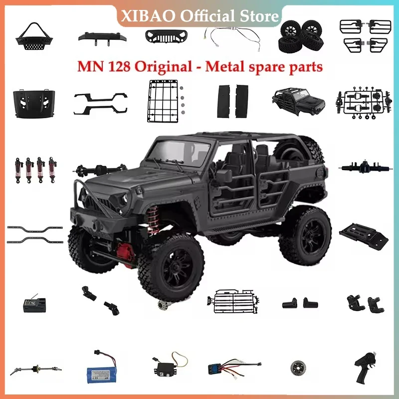 MN MODEL MN128 MN-128 RC Car Parts Gear Steering  Remote Control Motherboard Wave Box and Other Accessories  Rc Cars for Adults