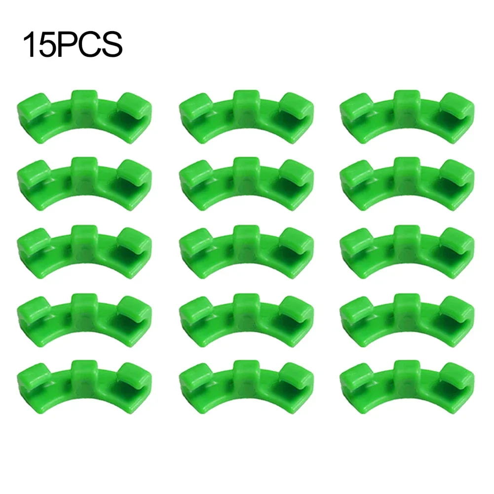 

15PCS Gardening Fixer Mini 90 Degree Plant Bender Plastic Plant Ties Vegetables Fruit Trees Supports Outdoor Garden Accessories