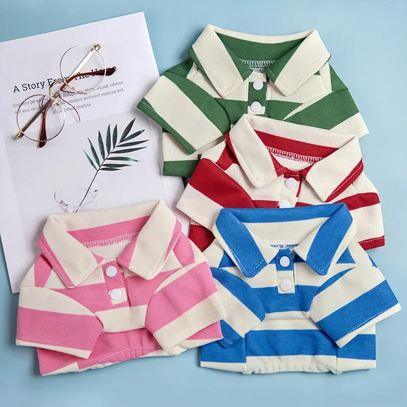 Hundepolohemd, Hundekleidung, Sommer-Freizeitkleidung für kleine und große Hunde, Katzen-T-Shirt, Chihuahua-Mops-Kostüme, Yorkshire-Hemden – Detail 11