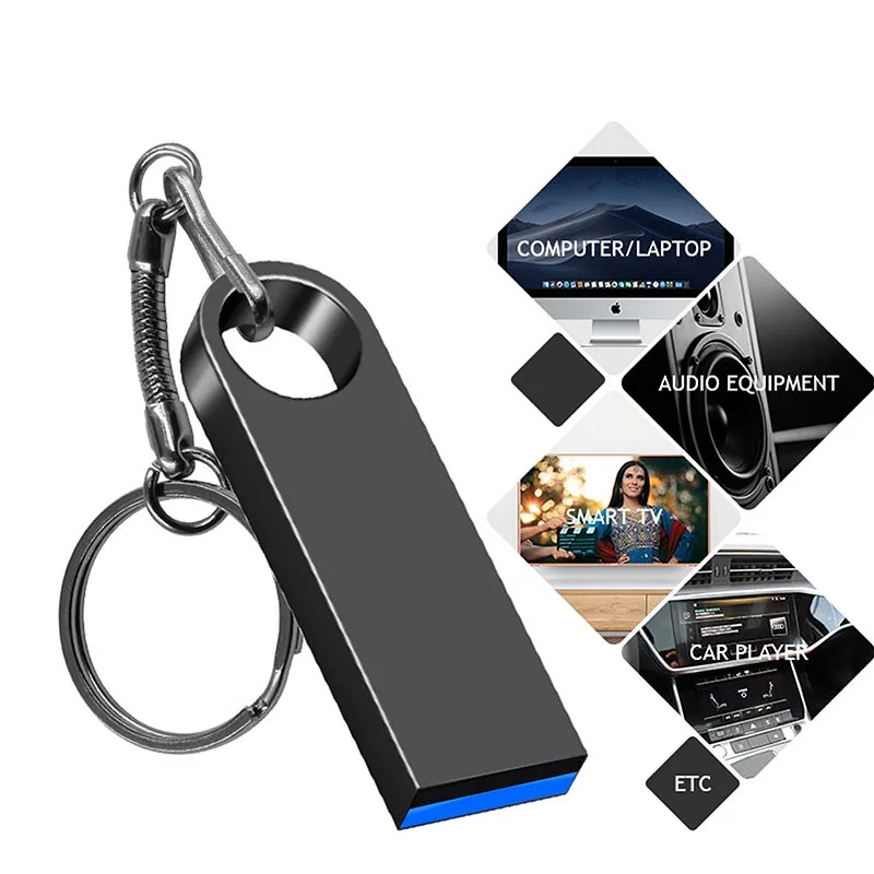 USB Flash Drive 2.0 Flash Pendrive 128GB 64GB 32GB 16GB Cle USB2.0 Metal Stick Pen Drive High Speed 8GB 16GB 32GB 64GB 128GB