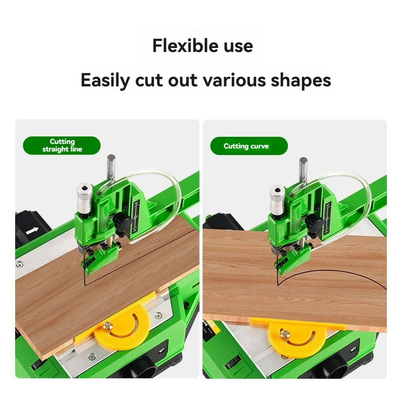 Multi Functional Desktop Curved Saw, Woodworking Dust-free Electric Saw, Household Wire Saw, Metal Wood Cutting Wire Saw