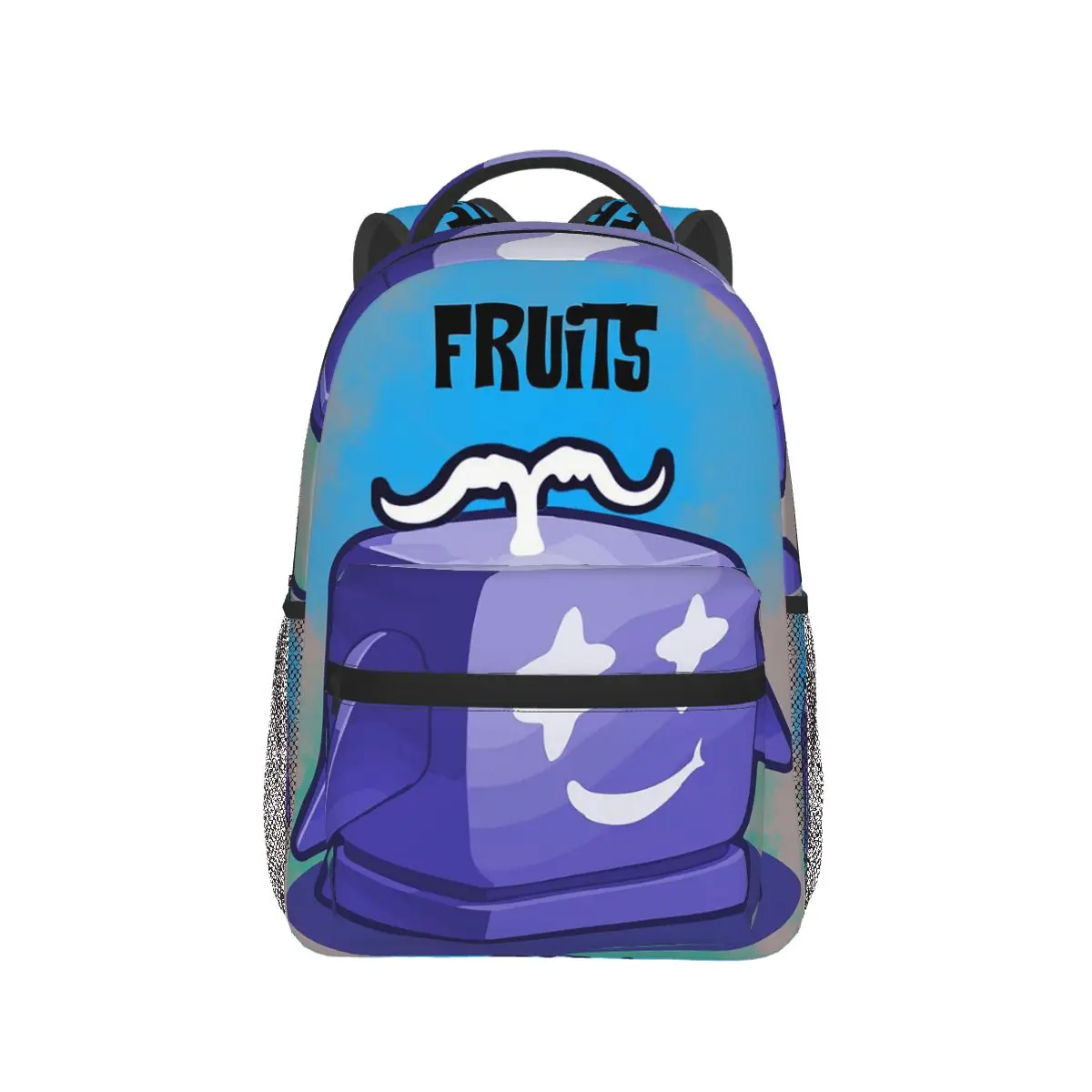 Fruits Violet Student Backpack School Bag Hiking Travel Daypack for Men Women Fashion Bookbag Shoulder Bags