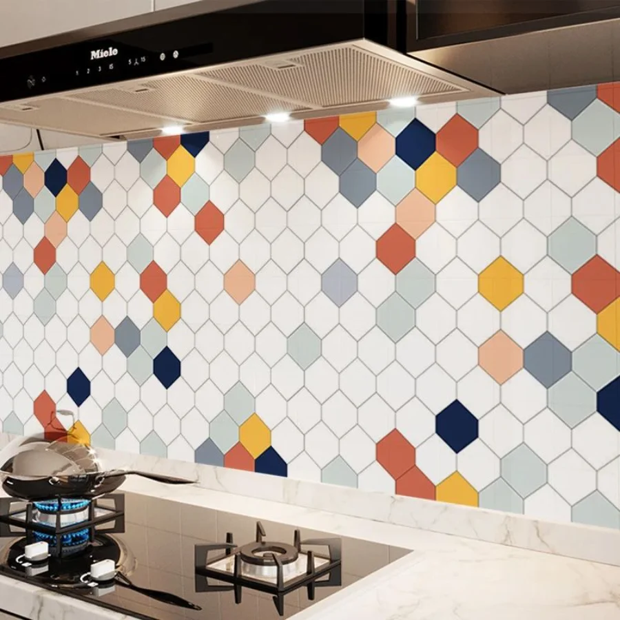 ديكور المطبخ زيت مقاوم للماء برهان بولي كلوريد الفينيل سميكة ورق حائط ذاتي اللصق موبليس أثاث خزائن المطبخ سطح الطاولة ورق اتصال