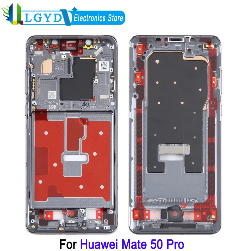 

Front Housing Frame For Huawei Mate 50 Pro Phone LCD Frame Bezel Plate Replacement Part