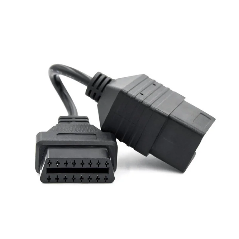 OBD2 16Pin Connector Car Adapter Cable Applicable for Toyota 17PIN Old Car Line