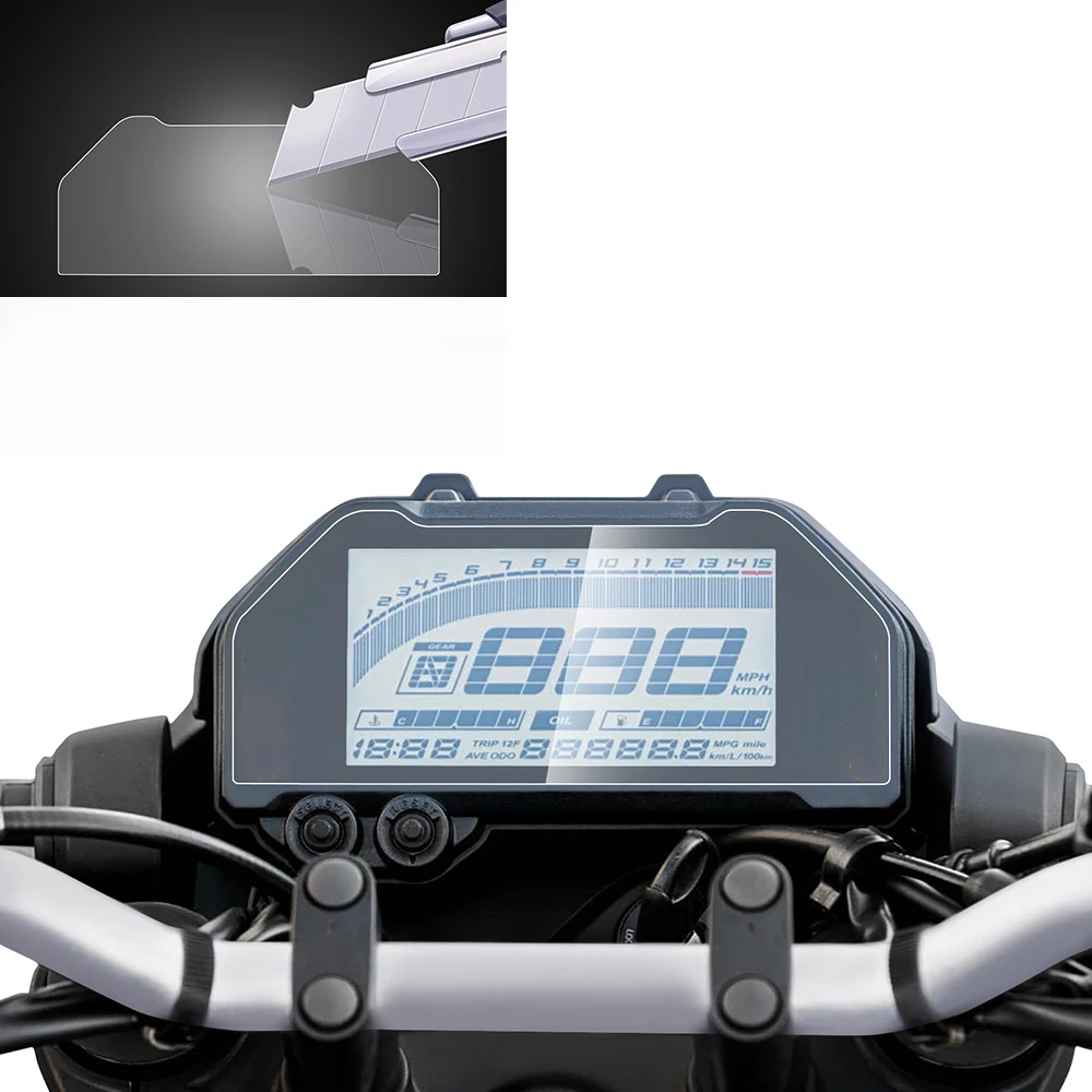 Für yamaha mt03 mt25 YZF-R25 r3 r25 yzf r3 yzfr15 YZF-R3 tachometer cluster bildschirm kratz film dashboard bildschirms chutz