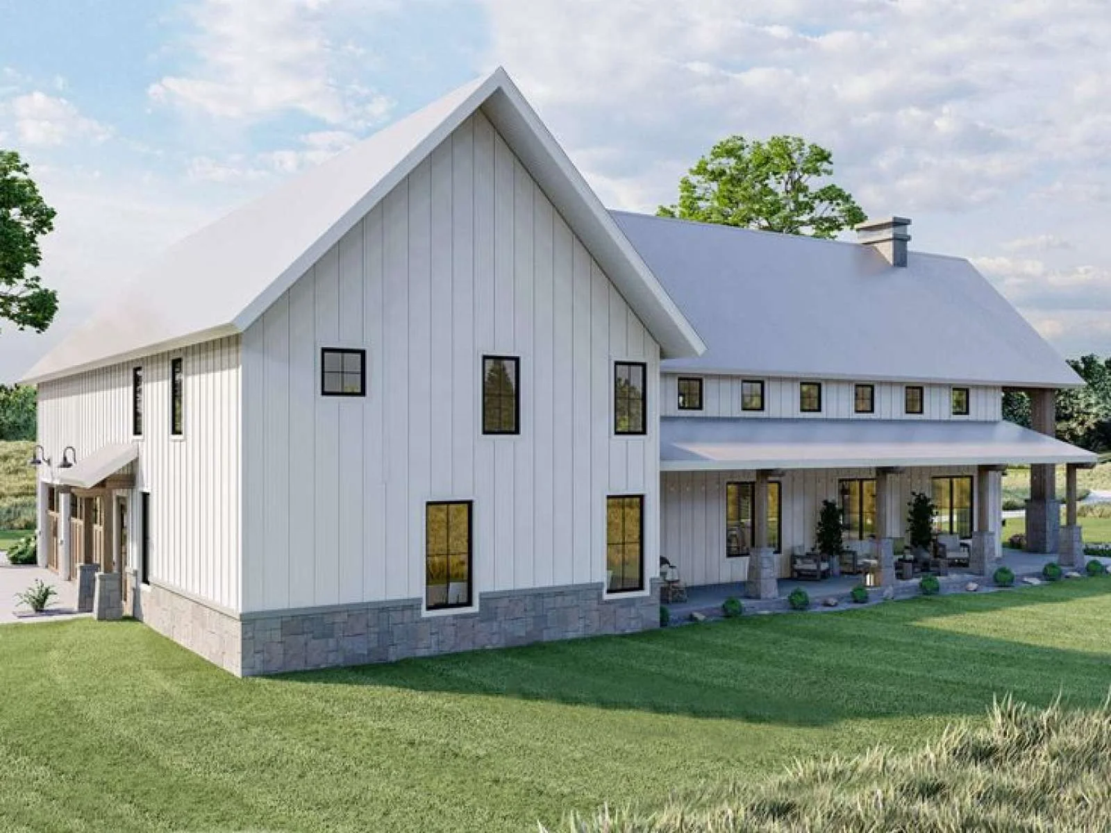 Custom Modern Luxury Light Steel Structure Prefabricated Villa 2 3 Bedroom Residential House