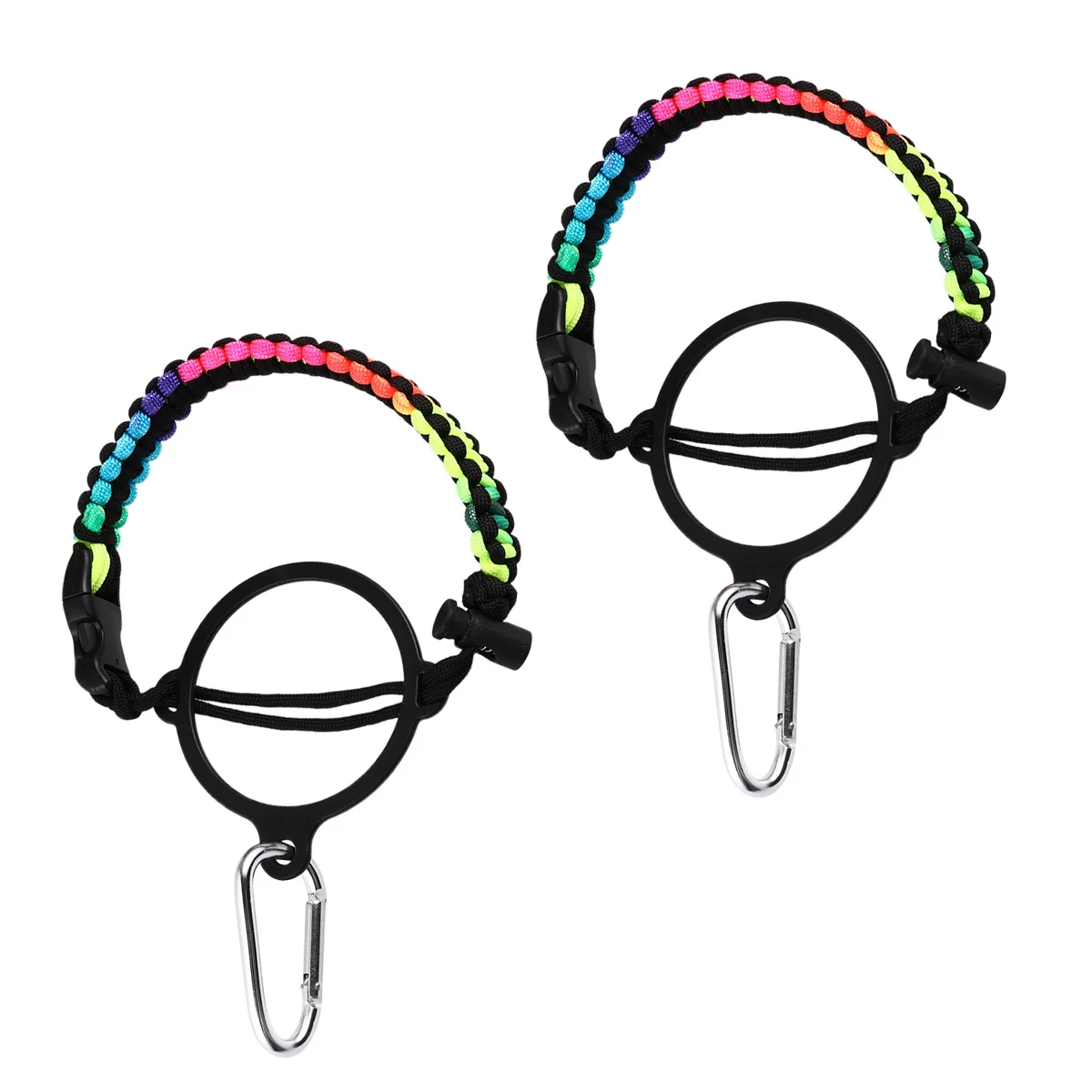 

2 PCS Parasol Rope Hook Safety Strap for Bottle Outdoor Handle Umbrella Bottleneck Handles