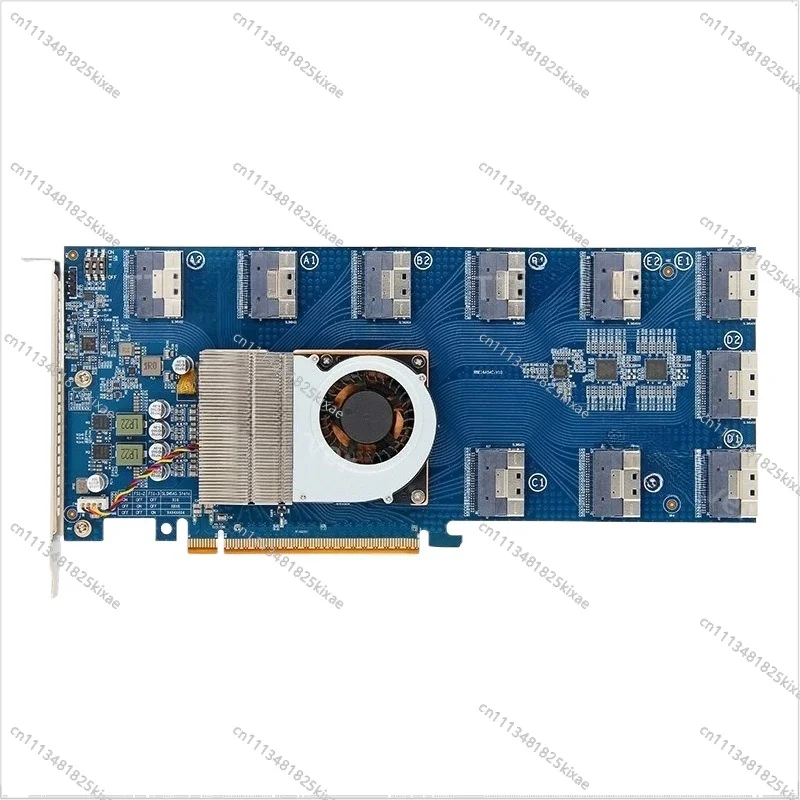 Expansion Card for 88096/PCIe 4.0/Split Free/X16/SFF8654