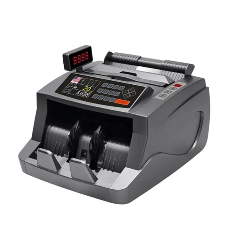 Automatic Multi-Currency Banknote Counter Cash Counting Machine Counterfeit Bill Detector for Various Countries Money UV MG IR