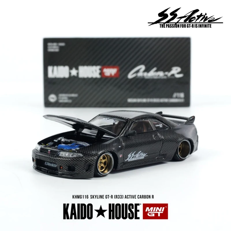 Kaido House MINIGT Datsun s30 030 R34 076 alloy car model 127 046