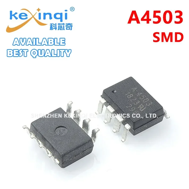 2pcs A4503 SMD A4503 DIP SMD SOP8/DIP8 High-speed Optocoupler HCPL-4503v Optocoupler