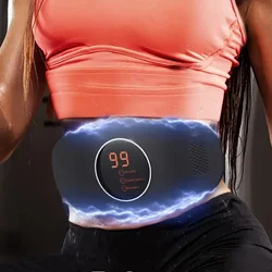 Portable Electric Body Slimming Machine Weight Loss Crazy Fat Burning Massage Fitness Belt Beauty Tool Constipation