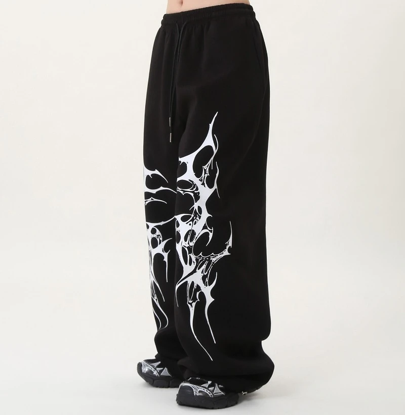 Pantalones de baile de Jazz holgados para mujer, marca de tendencia de baile callejero Retro americano, pantalones deportivos, pantalones de chándal de baile hip hop