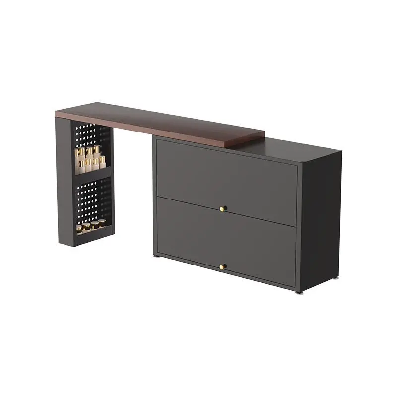 Medieval steel dresser and chest integrated, new retro small c in the bedroom.